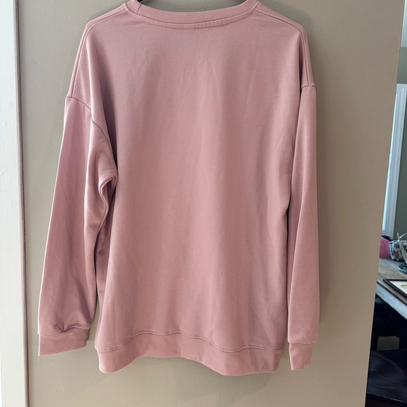Silly Goose Pink Sweatshirt Size L - Picture 2 of 3